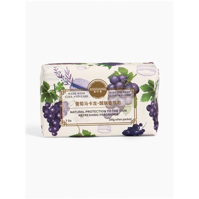 Мыло твердое «Виноградный макарун», 200 г