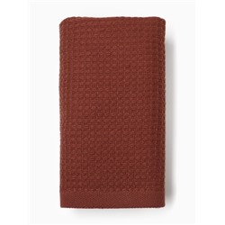Полотенце махровое LoveLife «Макан» 70×130 см, коричневое, 100% хлопок, 480 г/м²
