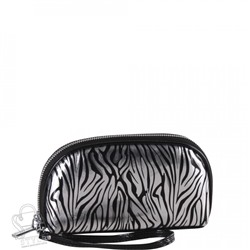 Косметичка 7100-3 black silver Velina Fabbiano-Safenta в Новосибирске