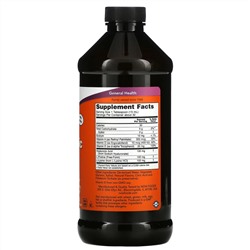 Now Foods, Жидкая гиалуроновая кислота, со вкусом ягод, 100 мг, 473 мл (16 жидких унций)