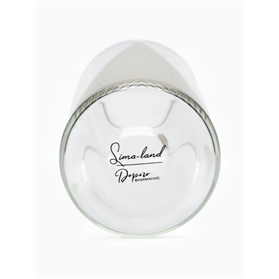 Банка новогодняя стеклянная для сыпучих продуктов «Чудесное время», 1000 мл