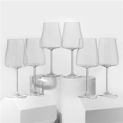 УЦЕНКА Набор стеклянных бокалов для вина «Алекс», 400 мл, 5 шт.