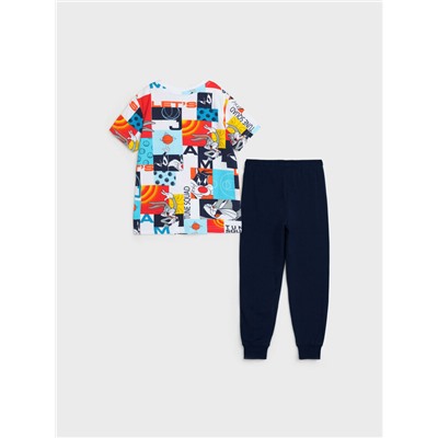 Комплект трикотажный для мальчиков: фуфайка (футболка), брюки