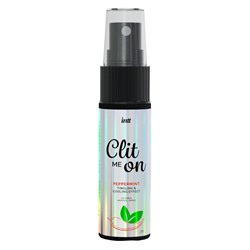 Клиторальный возбуждающий спрей Clit Me On Peppermint - 12 мл.