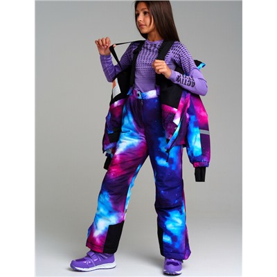 Комплект текстильный с полиуретановым покрытием для девочек: куртка, брюки