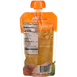 Happy Family Organics, Органическое детское питание,  2-й этап, 6+ месяцев, груша, тыква и маракуйя, 4,0 унции(113 г)