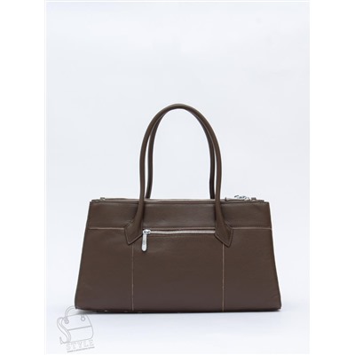 Сумка женская кожаная 9678SP cappuccino Velina Fabbaino-Safenta