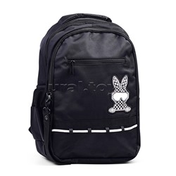 Рюкзак "Basic Style-Стиль в тебе" 41х30х15см., полиэстер, светоотраж., 2 отделения, 3 кармана