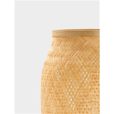 Корзинка плетёная из бамбука, 30×30×41 см