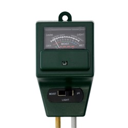 Измеритель параметров почвы, влажность/pH/кислотность, зелёный