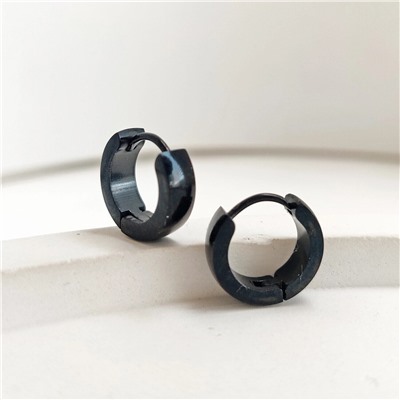 Серьги из стали