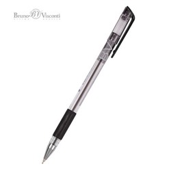 Ручка шариковая масляная 0.7мм "UrbanWrite" черная 20-0318/02 Bruno Visconti