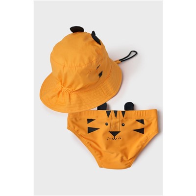 Комплект детский для мальчиков: плавки трикотажные, панама текстильная PLAYTODAY, 1244198