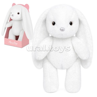 Зайка Белый, 20 см, в коробке
