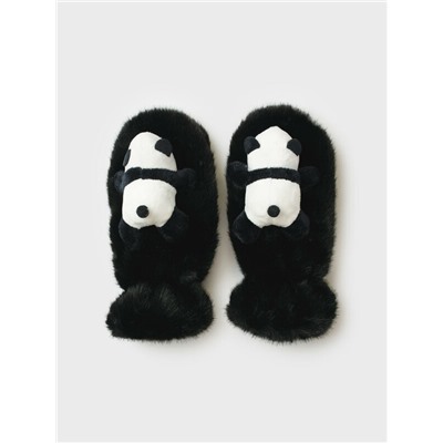 Варежки трикотажные для девочек