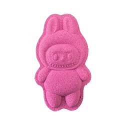 Бомбочка для ванн формовая, розовая, 80 г