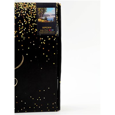 УЦЕНКА Алмазная вышивка с полным заполнением «Березки» 40×50 см