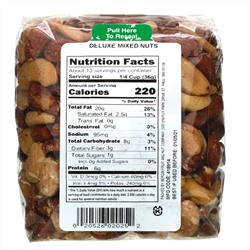 Bergin Fruit and Nut Company, Смесь орехов класса люкс, 454 г (16 унций)