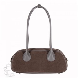 Сумка женская кожаная 9609VGAA gray Vitelli Grassi