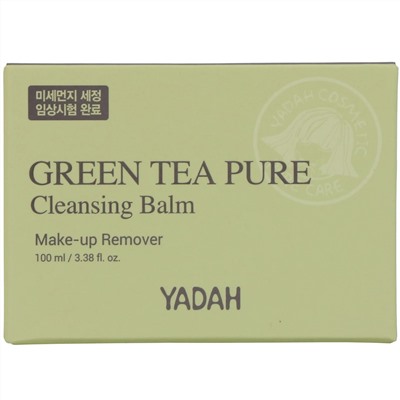 Yadah, Green Tea Pure, очищающий бальзам, 100 мл
