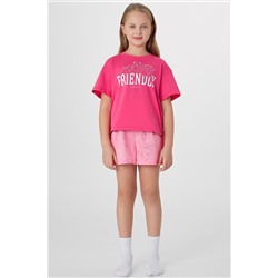 Комплект для девочек (футболка, шорты) MARK FORMELLE, 1230069