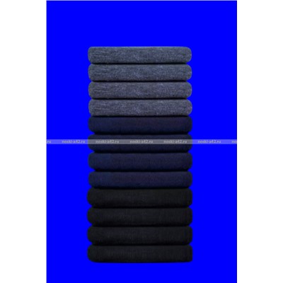 Термоноски мужские внутри махра однотонные "ECONOM" арт. М 29