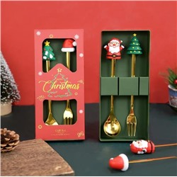 Набор десертных ложек и вилок Комплект - 2 прибора