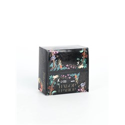 УЦЕНКА Гравюра "Лесной мир" с золотым эффектом, 8*8см, набор 100 шт, стека