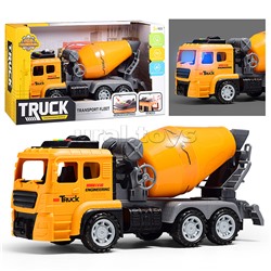 Машина "Бетономешалка" (свет, звук) в коробке