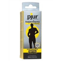 Спрей-пролонгатор длительного действия pjur SUPERHERO Strong Spray - 20 мл.