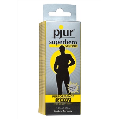 Спрей-пролонгатор длительного действия pjur SUPERHERO Strong Spray - 20 мл.