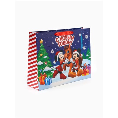 Пакет подарочный «С Новым годом!», L 31×40×11.5 см