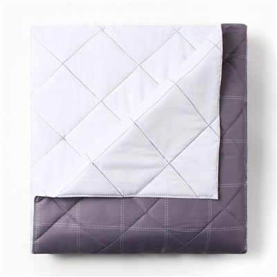 Покрывало евро макси LoveLife Cage: graphite (вид 3), 240×210±5 см, микрофайбер