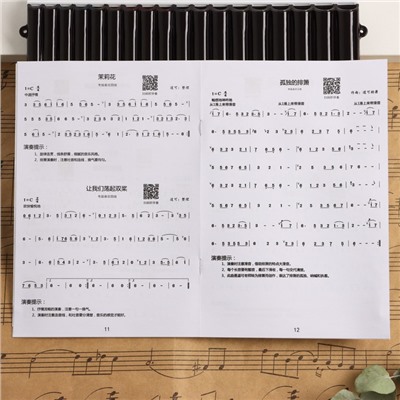 Пан-флейта Music Life 18 трубок, черная, C, 26×25 см