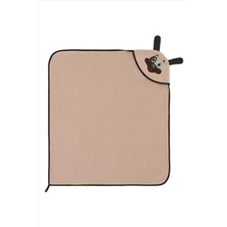 Детская полотенце накидка велюровая 90х100 НАТАЛИ, 1035163