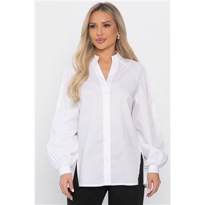Блуза хлопковая Кристалия (белая) Б14461-16М