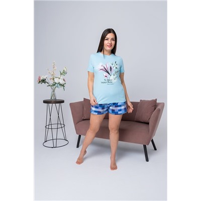 Пижама 6762 (футболка + шорты) НАТАЛИ, 810733