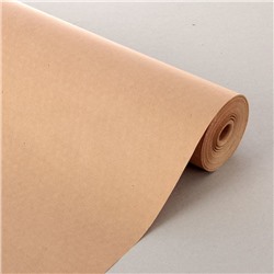 Бумага крафт, для обёртки и упаковки, 0.84×50 м, 75 г/м²