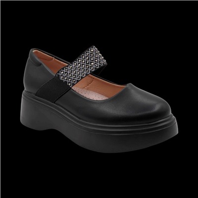 Лоферы 33031-1 черные