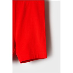 Комплект трикотажный для девочек: брюки (легинсы укороченные), фуфайка (футболка) PLAYTODAY, 1242815