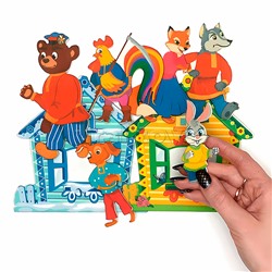 Заюшкина избушка, фетр