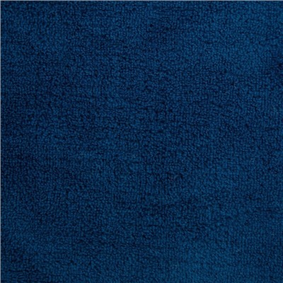 Плед с рукавами «Этель» 150×200 см, корал-флис, 220 г/м², темно-синий