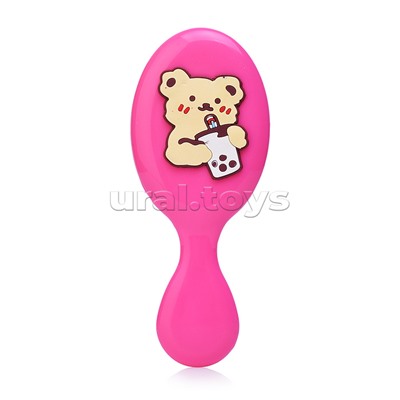 Расческа-мини массажная "Зверушки" Микс