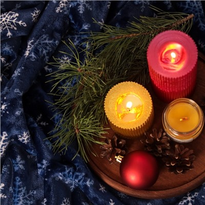 Плед «LoveLife. Снегопад» 180×200 см, велсофт