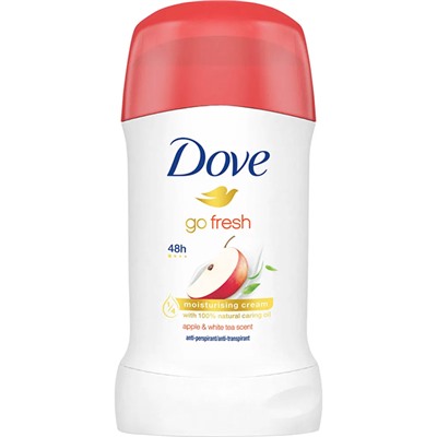 Copy: Дезодорант-антиперспирант Стик DOVE Go Fresh APPLE ( яблоко и белыйый чай ) 40 мл