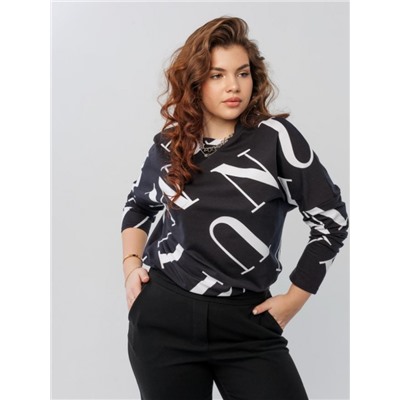 Лонгслив женский Ло-01 (чернильный)