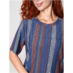 Имидж - футболка синий