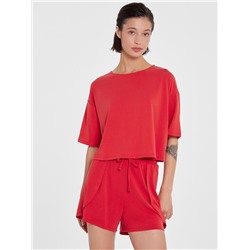 КОМПЛЕКТ ЖЕНСКИЙ (ФУТБОЛКА, ШОРТЫ) 192541