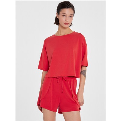 КОМПЛЕКТ ЖЕНСКИЙ (ФУТБОЛКА, ШОРТЫ) 192541