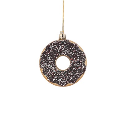 Ёлочные игрушки 3 шт. «Пончики» 2×8 см